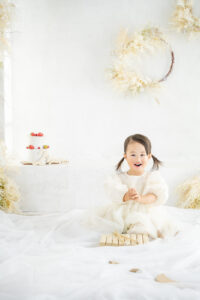 2才誕生日記念写真