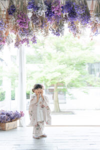 3歳女の子着物ジルスチュアート