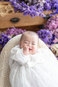 お宮参り100日記念